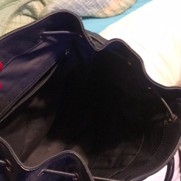 Coach Slate Gray Leather Women’s Backpack - Picture 5 of 6